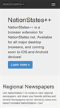 Mobile Screenshot of nationstatesplusplus.net
